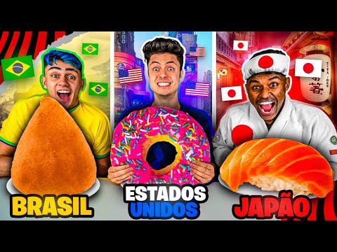 WHOEVER MAKES THE BEST GIANT FOOD IN THEIR COUNTRY, WINS!