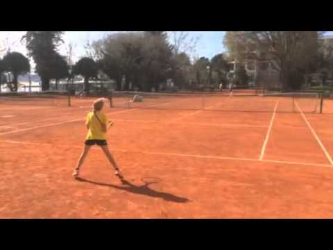 Chiara Jerolimov - Tennis video (part 2)