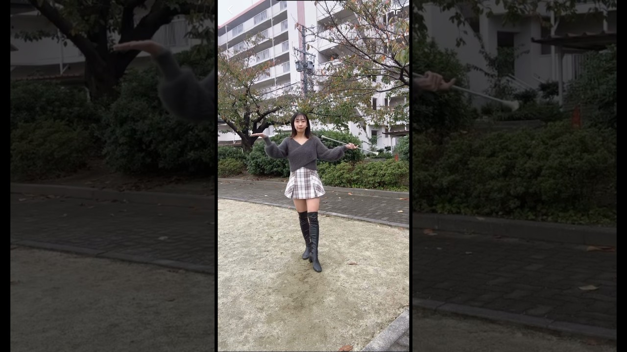 バトントワリング元日本代表のAPT.