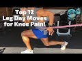 🦵Top 12 Leg Day Moves for Knee Pain | BJ Gaddour Men's Health Legs Lower Body