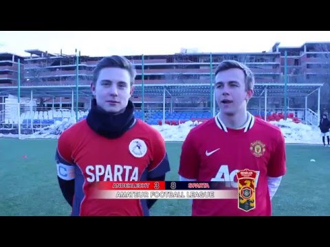 AFL - Benelux - 1 Tour. Anderlecht - Sparta