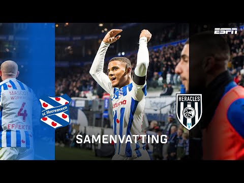 ☝️ AMIN SARR maakt zijn EERSTE voor SC HEERENVEEN! | Samenvatting sc Heerenveen - Heracles Almelo