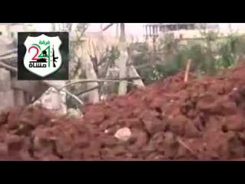 رباط عناصر لواء أسامة بن زيد على جبهة عتمان في محافظة درعا