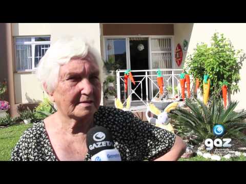 Ornamentação anuncia a proximidade da Páscoa