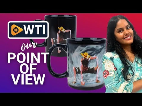 BeneU Color Changing Coffee Mug Heat-Sensitive Reactive Ceramic Cup Magic Funny Anime Mugs Christmas Gifts - WTI product video review