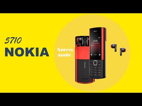 Nokia 5710 XA | Популярные беспроводные наушники | Музыкальные кнопки | Беспроводное FM-радио