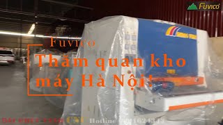 Thăm kho máy chế biến gỗ lớn nhất Hà Nội của Đại Phúc Vinh CNC.