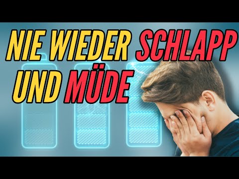 Müdigkeit und Schlappheit loswerden [DARUM bist du ständig müde & antriebslos]