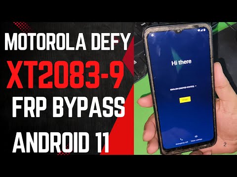 Motorola Defy (2021) FRP BYPASS Android 11 | motorola defy frp bypass | xt2083-9 frp bypass