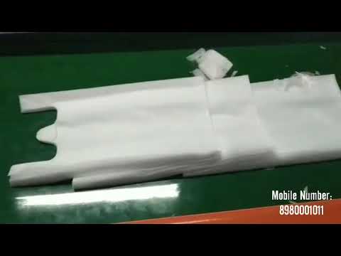 Fully Automatic U cut Bag Making Machine