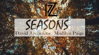 David Archuleta - Seasons ft. Madilyn Paige ( Lyrics Video)
