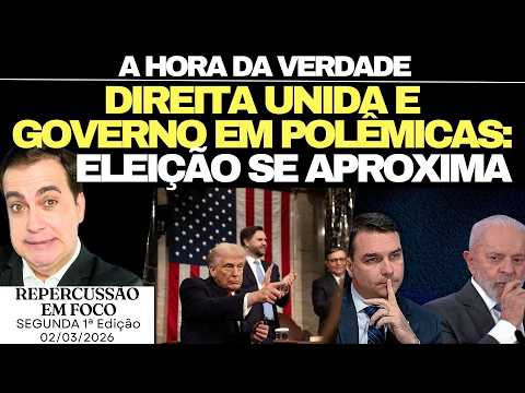 GUERRA DO FIM DO MUNDO? Conflito com Irã se expande, DIREITA DEMONSTRA UNIÃO, ESQUERDA EM ESCÂNDALOS
