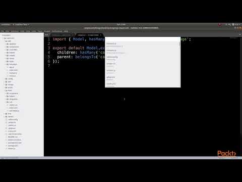 Test Driven Web Application Development with Ember Reflexive Relationships| packtpub com