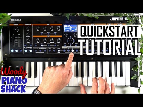 ROLAND JUPITER Xm - Quick Start Tutorial