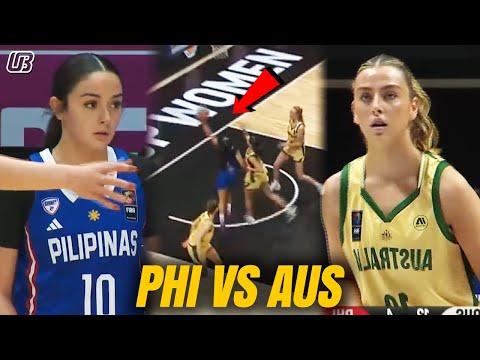 14yo Makena Ramos BUHAT MODE sa U16 vs Australia, Present anak ng Ex-PBA nasi 6'1 Tiffany Reyes!