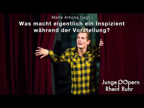 Malte Arkona fragt – Was macht eigentlich ein Inspizient während der Vorstellung?