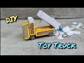 How To Make A Truck Toy From Matchbox Easy DIY Homemade Truck Toy Diy Homemade Craft Toys