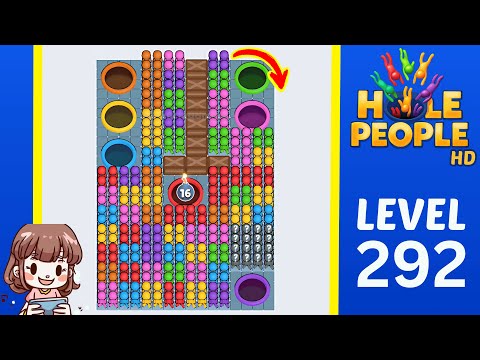 Hole People Level 292 Solution Walkthrough