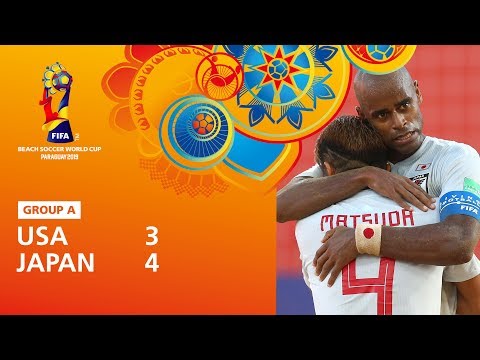 USA v Japan [Highlights] - FIFA Beach Soccer World...