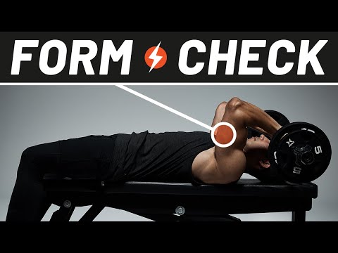 Get Bigger Triceps with Skull Crushers | Form Check | Men’s Health