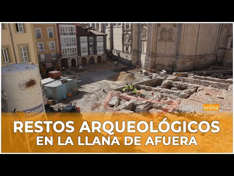 Hallan restos arqueológicos durante la remodelación de la Llana de Afuera - Burgos Online TV