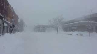 preview picture of video 'Owen Sound Winter Storm January 7, 2014'