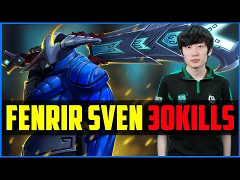 VG.Fenrir Sven 30 Kills | Dota 2 Pub Gameplay