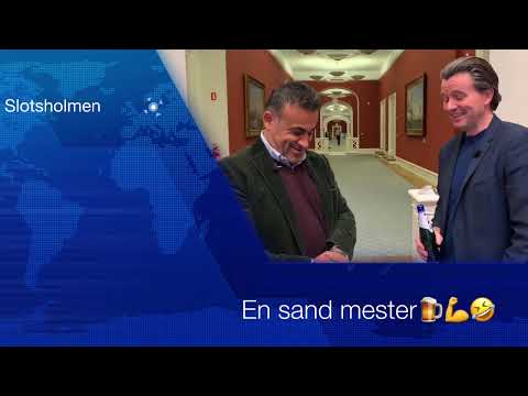 Naser Khader drikker øl på Borgen