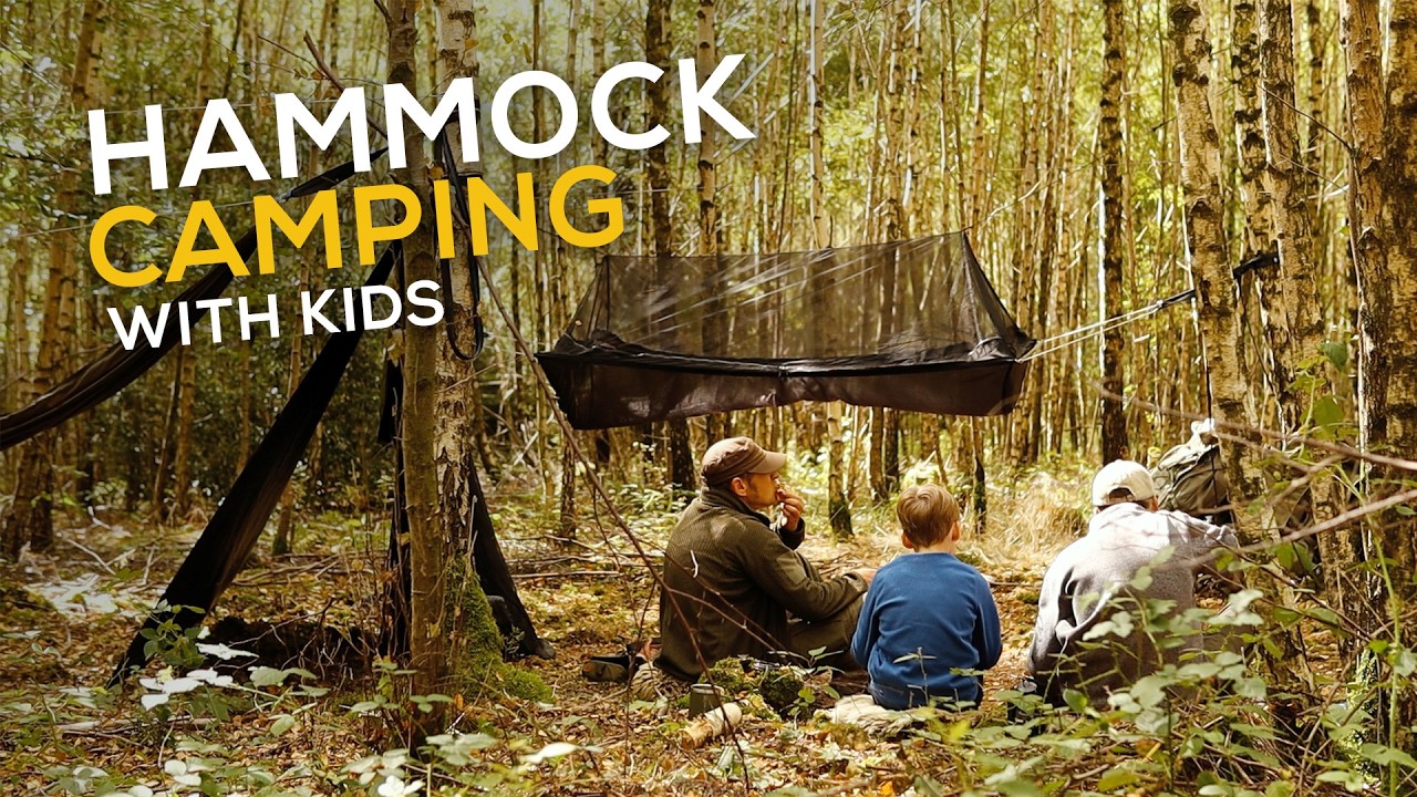 Onewind Hammock Tarp Shelter: Solo Winter Rainstorm Bushcraft Overnight