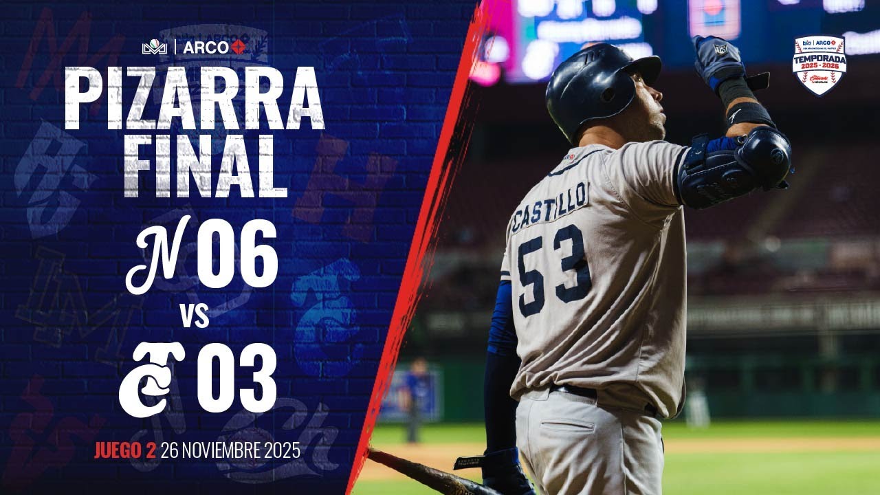 RESUMEN: Jaguares de Nayarit vs Tomateros de Culiacán | 26 de noviembre de 2025