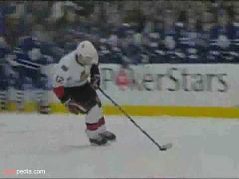 Mike Fisher: Slick Penalty Shot Against Giguere, November 2, 2010