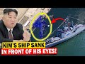 Humiliated Kim Jong Un FREAKS OUT As New North Korean Destroyer Sinks Right In Front Of His Eyes