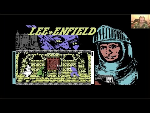 Lukozer Retro Game Review 338 - Lee Enfield And The Tournament Of Death - Commodore 64