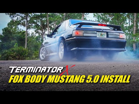 Holley Terminator X Install on a Foxbody Mustang