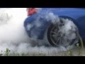 BMW M235i Coupe burnout in slow motion ...