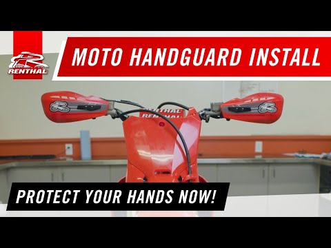 How to Install Renthal Moto Handguards : See How Factory Mechanics Do It • Renthal Tech Tips