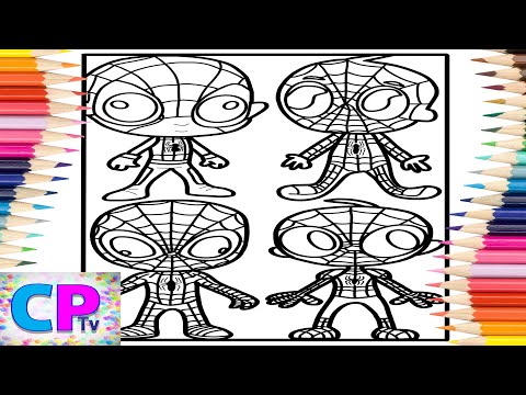 Alien Spiderman Coloring Pages/Spiderman Changes to Alien/Coopex - Over The Sun (Pt. 2)[NCS Release]