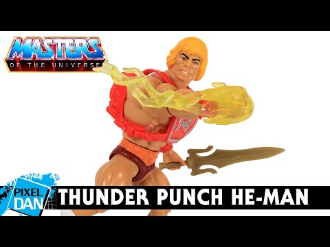 THUNDER PUNCH HE-MAN MOTU Origins Deluxe Action Figure Review | Masters of the Universe Origins