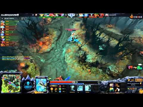 VP vs Alliance - Game 2 (Alienware Area 51 Cup - RO8) - LD & Brax