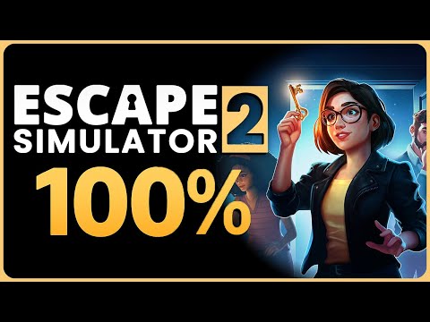 Escape Simulator 2 – 100% Walkthrough Full Game – All Tokens & Achievements