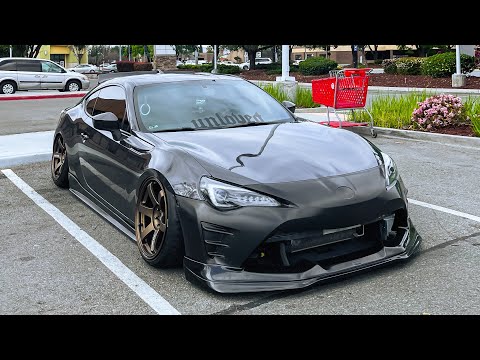 86 Front Bumper for the BRZ! + Greddy Gracer Front Lip