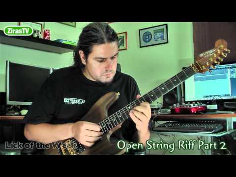 Open String Riff  Part 2 | Lick of the Week 94