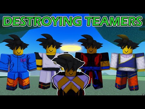 Destroying Teamers | DBR Roblox