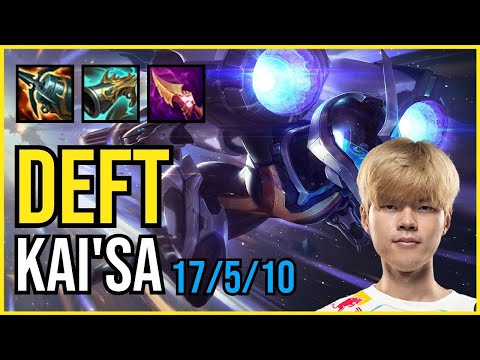 DEFT - KAI'SA vs. APHELIOS ADC | KR CHALLENGER | PATCH 10.25