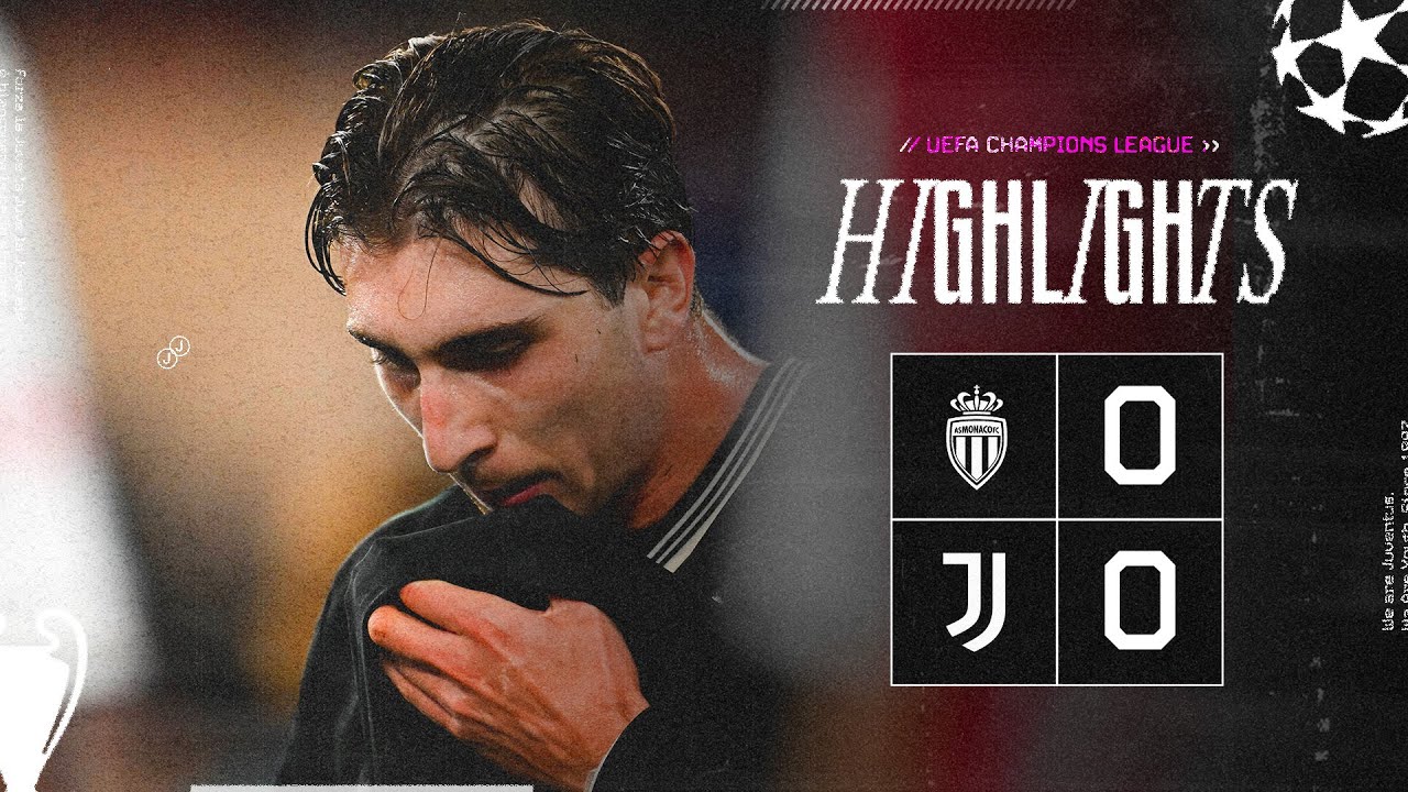 AS Monaco FC 0 - 0 Juventus FC highlights