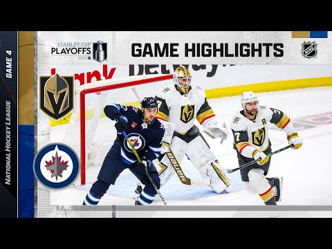 Golden Knights @ Jets; Game 4, 4/24 | NHL Playoffs 2023 | Stanley Cup Playoffs
