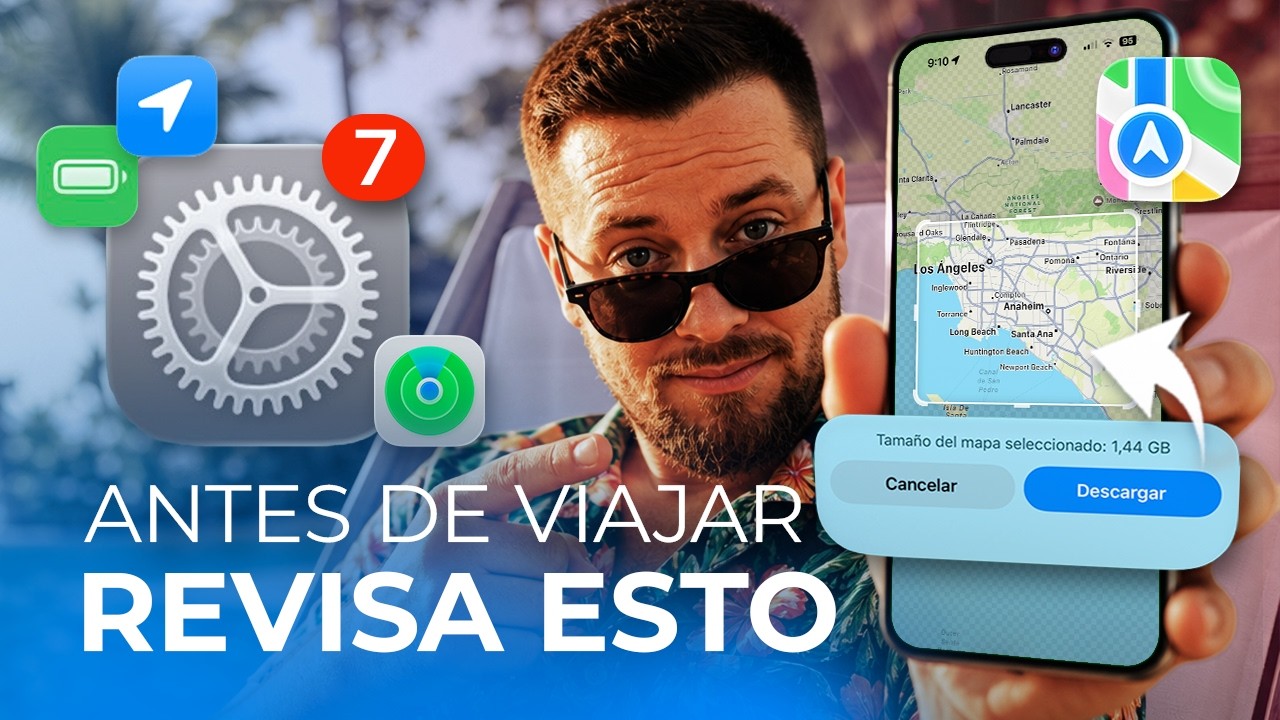7 AJUSTES del iPhone que debéis revisar antes de viajar