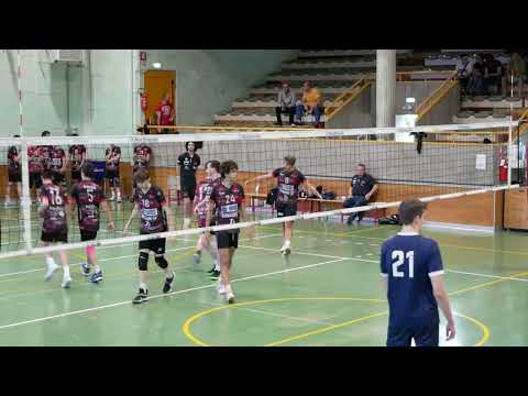 Frammenti delle azioni a rete - partita U17 Diavoli Rosa vs Desio Volley Brianza