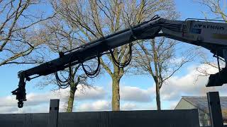 Renault PREMIUM 320.26 6X2 D DL bakwagen met Kennis 14000-F/7.10 kraan. kamion s ravnom platformom | Slika 4 - Autoline