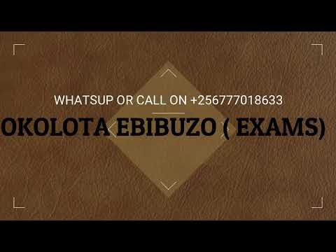 Okulota Ebibuzo ( Exams) Manya kyekyitegeza with truthtellerreadings12@gmail.com